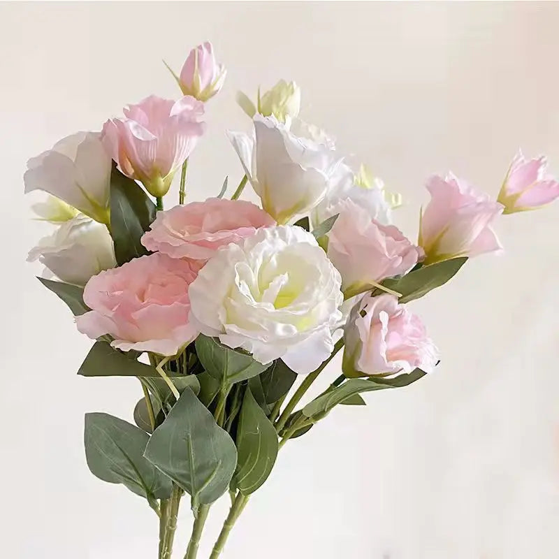 27.5" Artificial Lisianthus Silk Flowers – Wedding & Home Decor