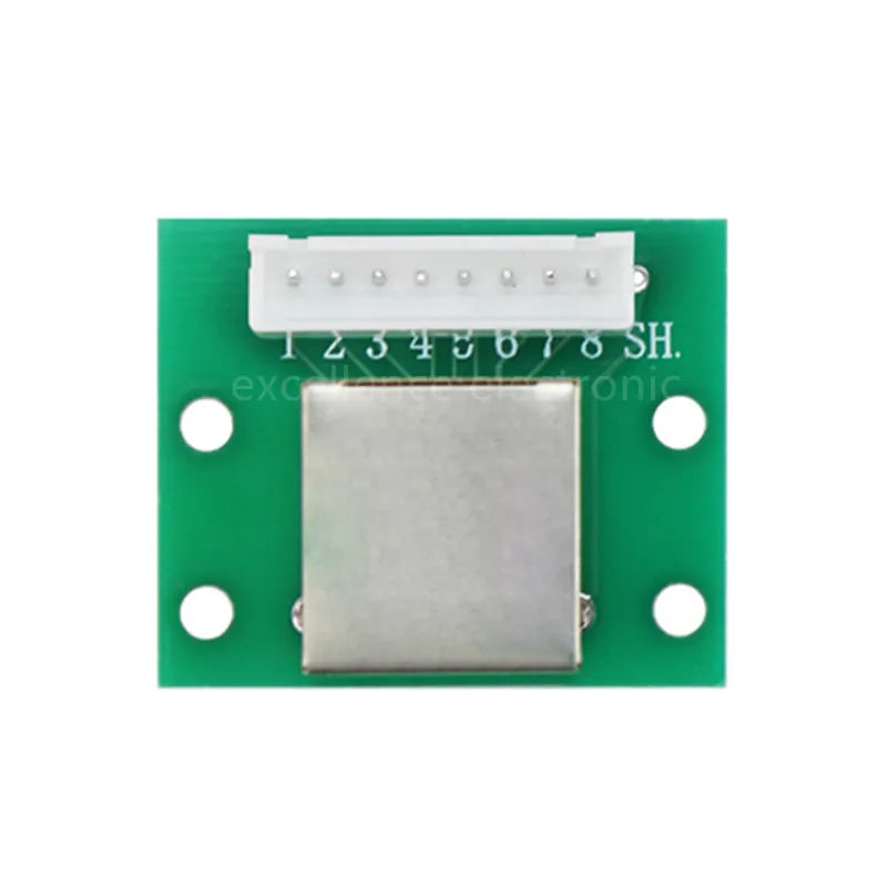 1Pcs RJ45 Adapter Board To XH2.54 Modular Ethernet Connector Adapter Network Interface + Breakout Board + Pin Header Peaceful Pleasures Health and Wellness Horizontal XH2.54