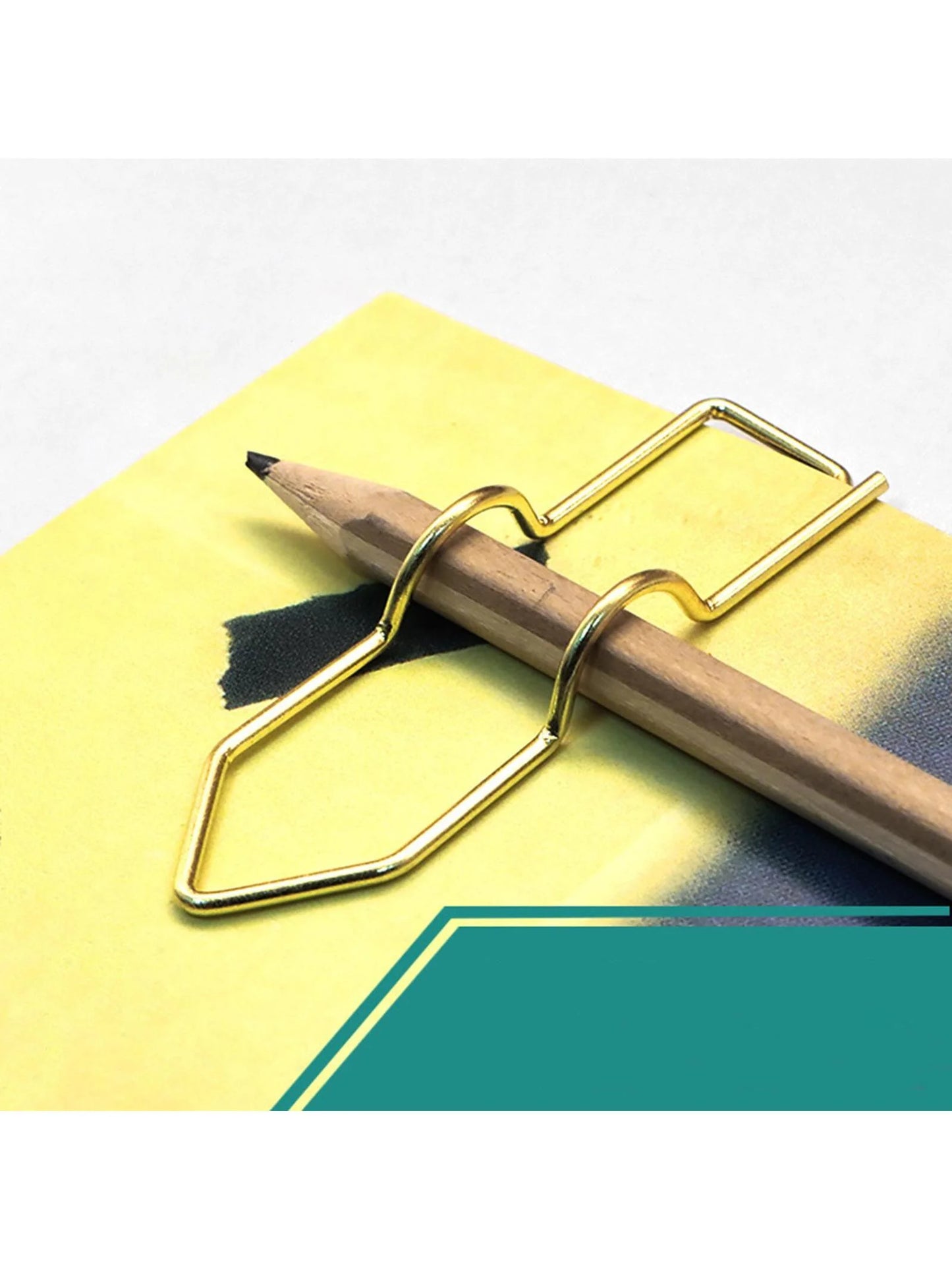 Bview Art Creative Pen Holder Notebook Special Clip Meeting Minutes