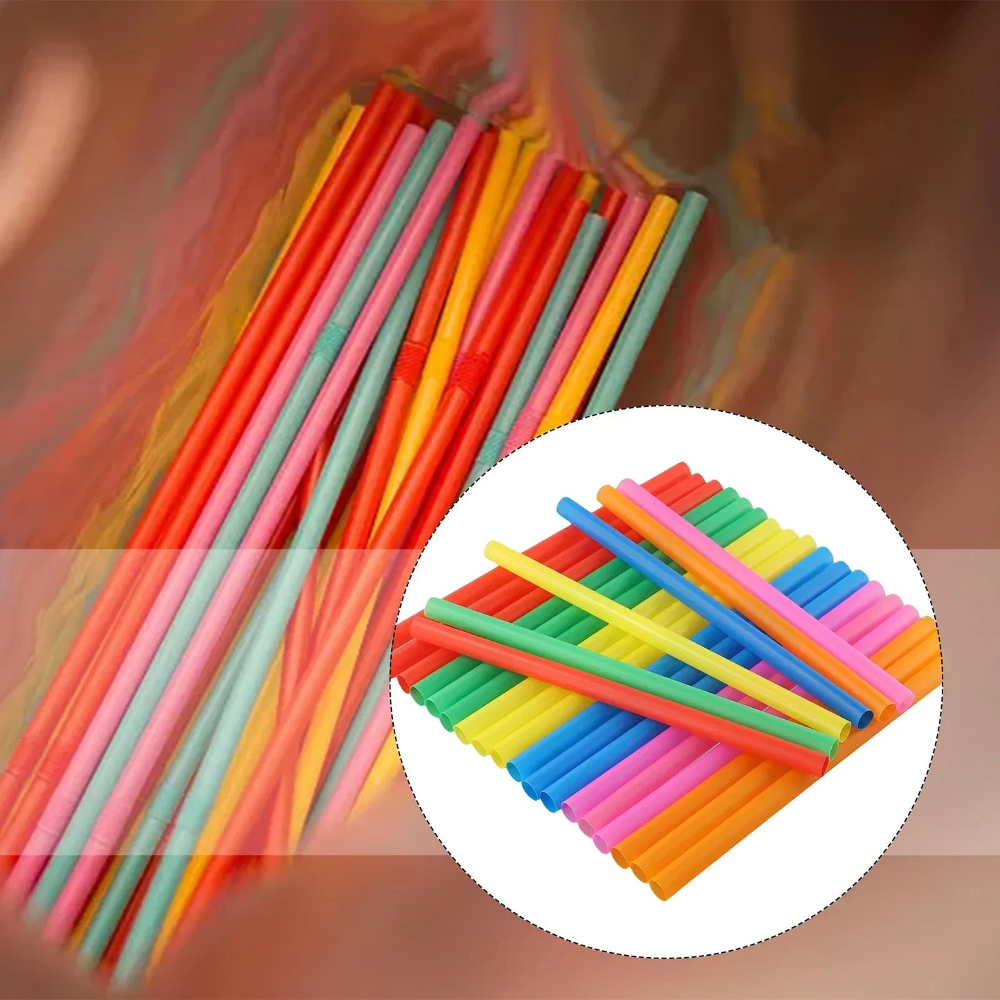 100-Pack Extra Wide Boba Straws 11mm – Bubble Tea & Smoothie