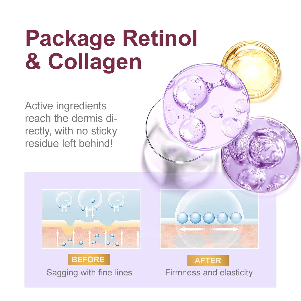 Retinol Face Serum – Anti-Aging, Firming & Moisturizing 30ml