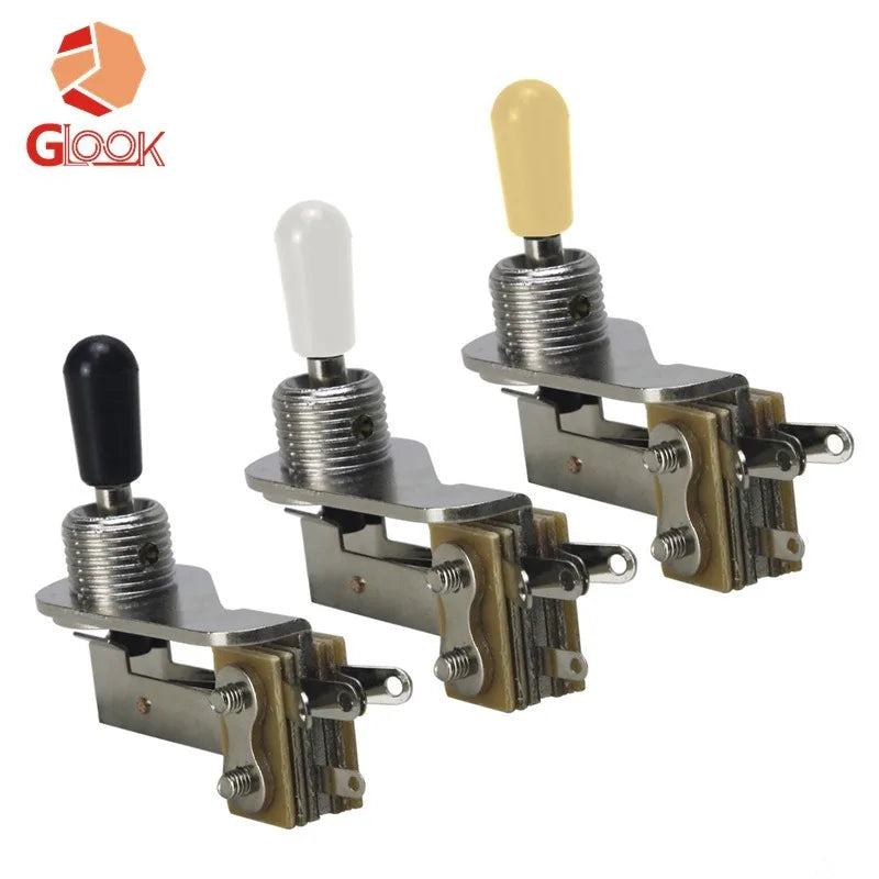 Electric Guitar Gear Switch Third Gearbox Toggle L-shaped Shaking