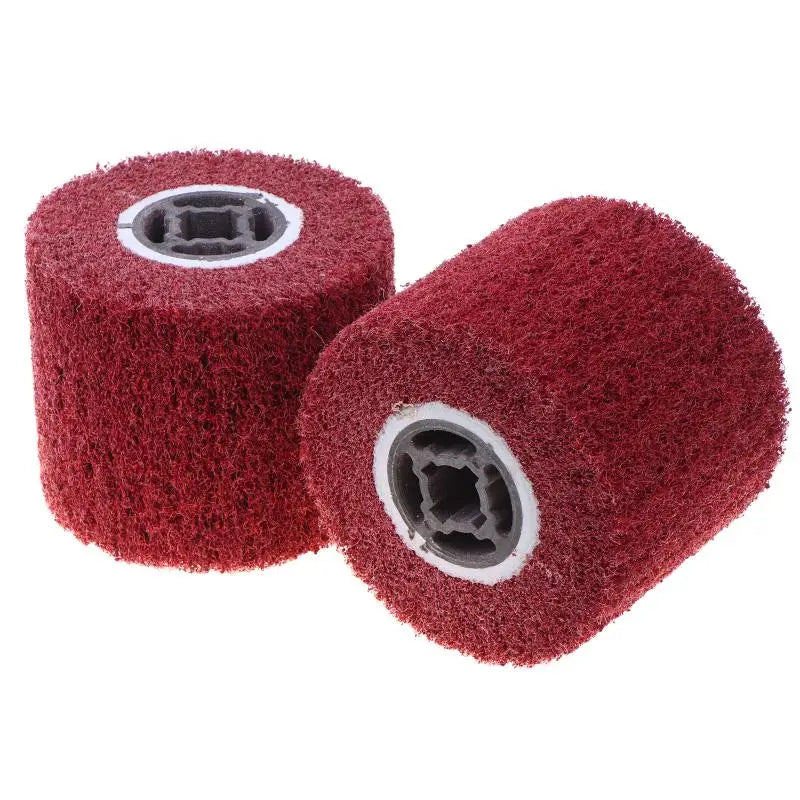 120mm Drum Polishing Wheel | Wire Drawing Abrasive Brush