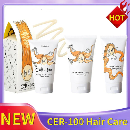 Korean Cer-100 Collagen Keratin Hair Treatment – Protein Coating Conditioner for Frizz & Damage Repair (100ml) Peaceful Pleasures Health and Wellness