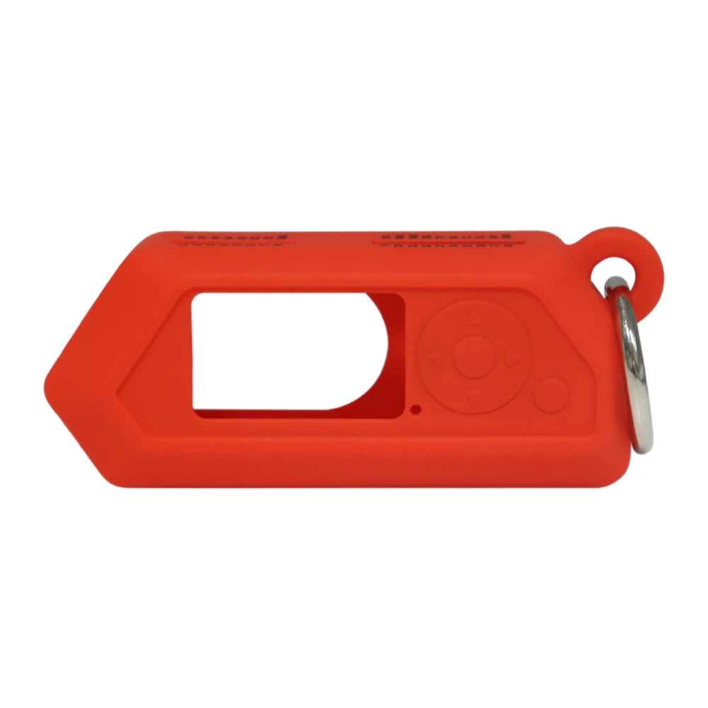 Silicone Case For Flipper Zero Game Console Protective Cover For Kids Game for Flipper Zero Body Shell Children Game Accessories Peaceful Pleasures Health and Wellness Red