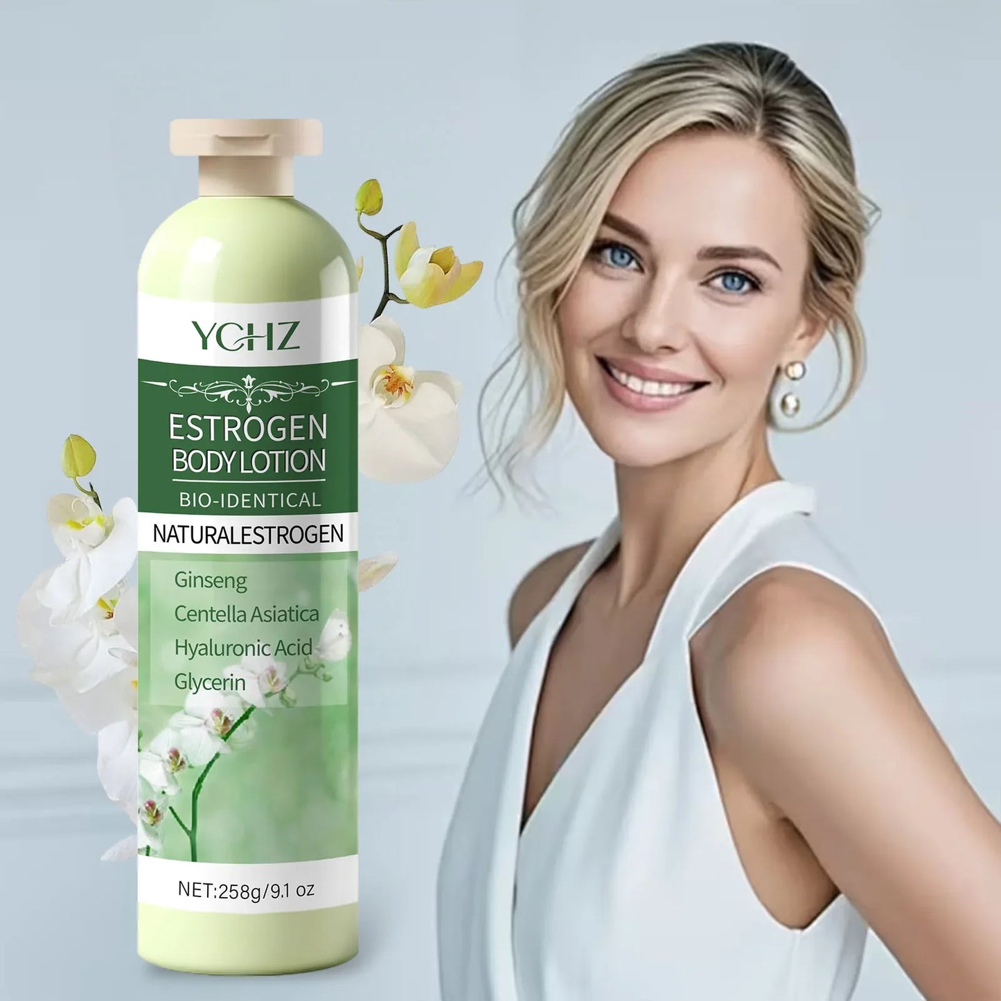 Women's Balancing Natural Body Cream – Alcohol-Free | 258g