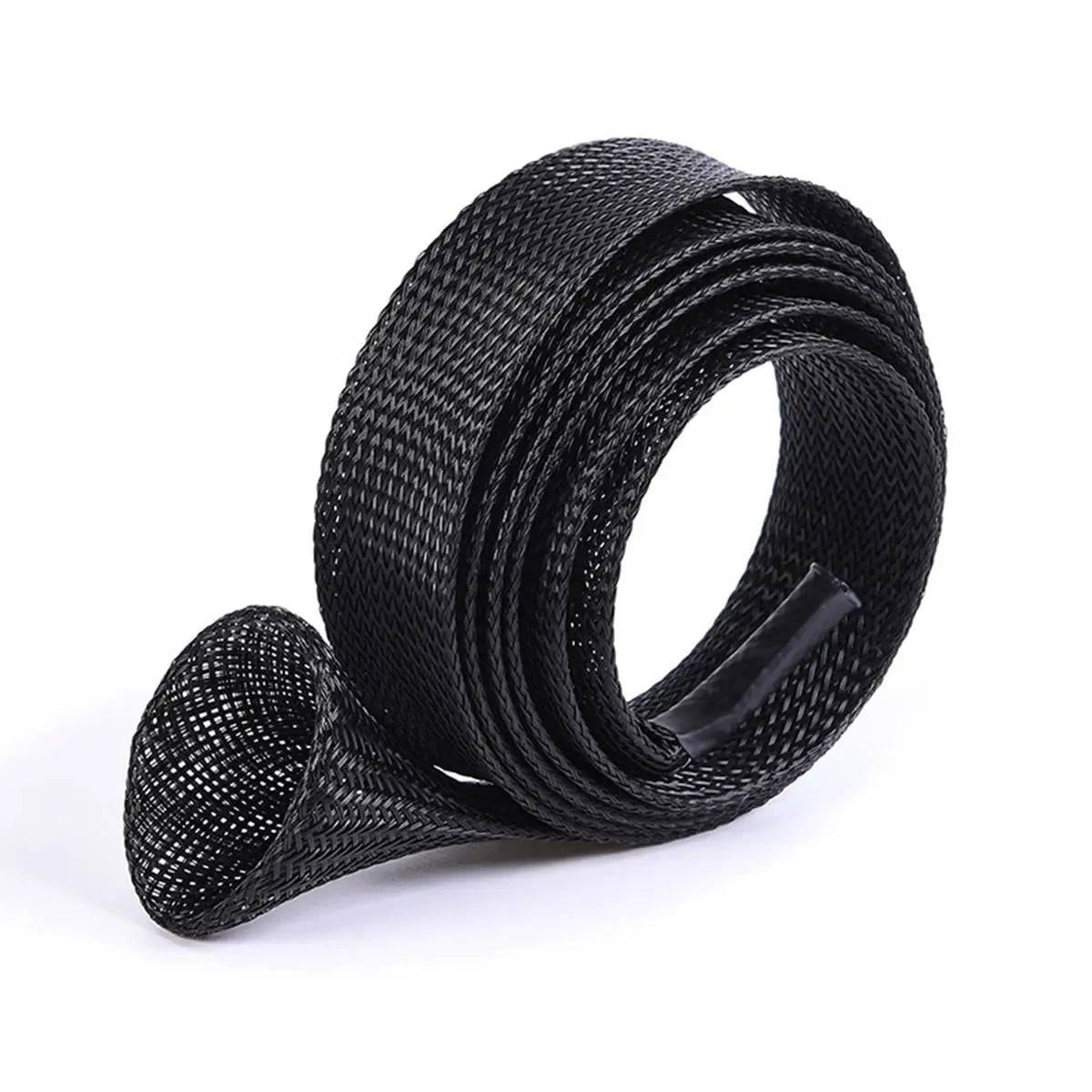 Fishing Rod Knitting Net Protective Cover Fishing Tool Suitable for Spinning Casting Ice Fishing Rod Socks Gloves for Angling Peaceful Pleasures Health and Wellness black