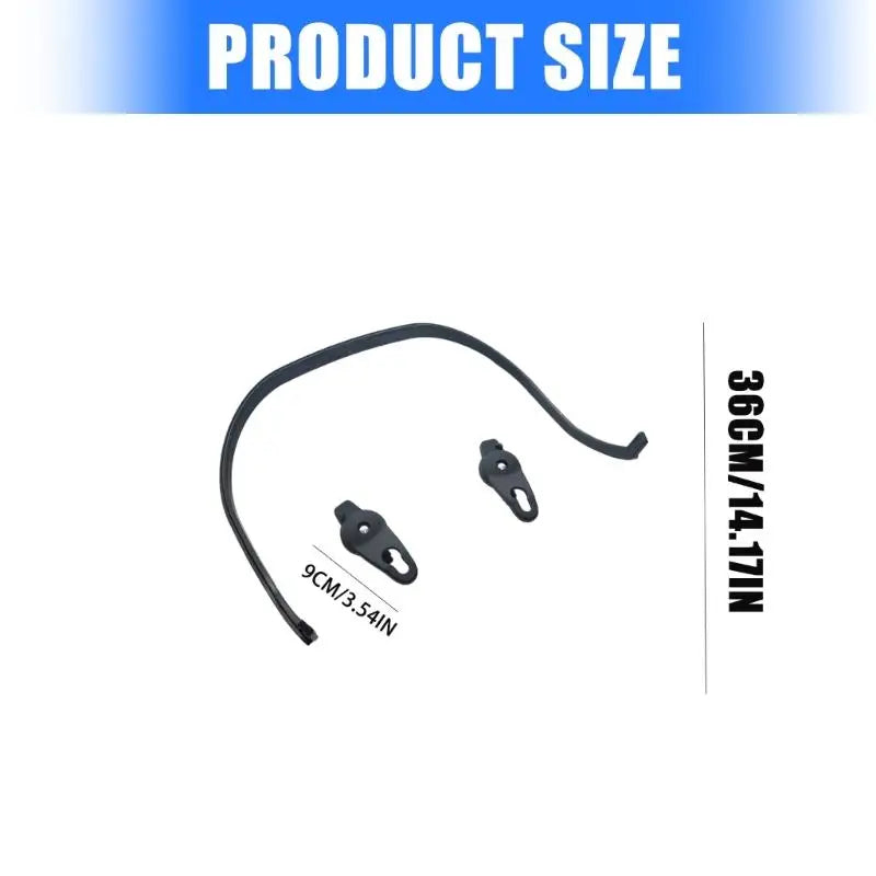 Baby Stroller Sunshade Support Rod & Buckles – U13F Model
