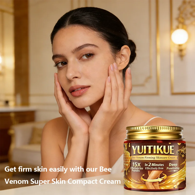 Yuitikue Bee Venom Firming Skincare Cream, 15X Peptides Deep Penetrating for 2-Minute Effective Firming & Skin Care Peaceful Pleasures Health and Wellness