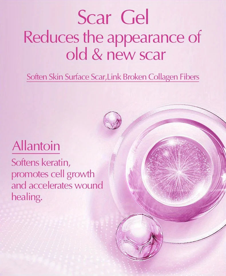 GZE Scar Care Gel – Acne & Stretch Mark Cream | Allantoin & Vitamin E Scar Treatment Gel Peaceful Pleasures Health and Wellness