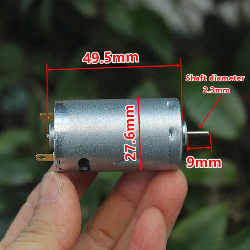 New Mini Motor LS-390SH-6021 High Speed Power 46000RPM Double Ball Bearing DC Electric Micro Motor Peaceful Pleasures Health and Wellness