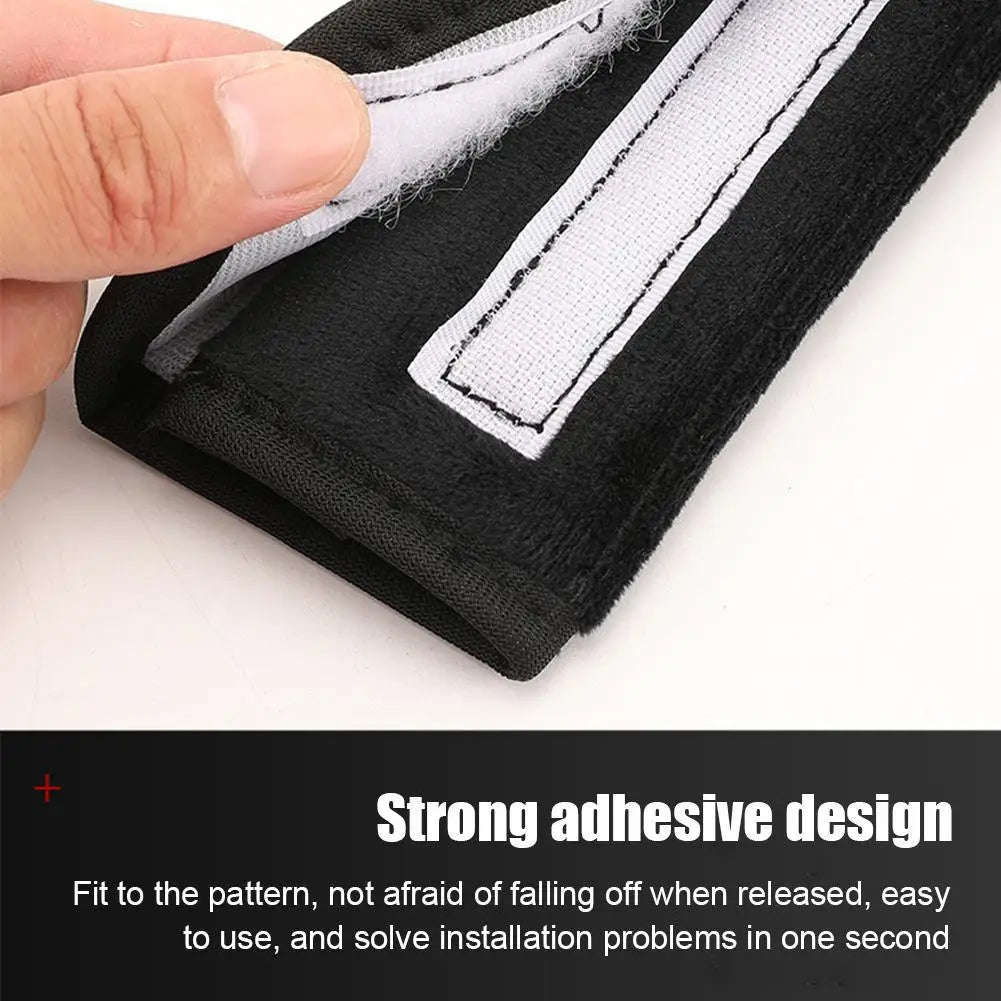 2pcsUniversal Car Safety Belt Cover Adjustable Seat Belt Cover Shoulder Strap Covers Car Shoulder Protector Pad Auto Accessories Peaceful Pleasures Health and Wellness