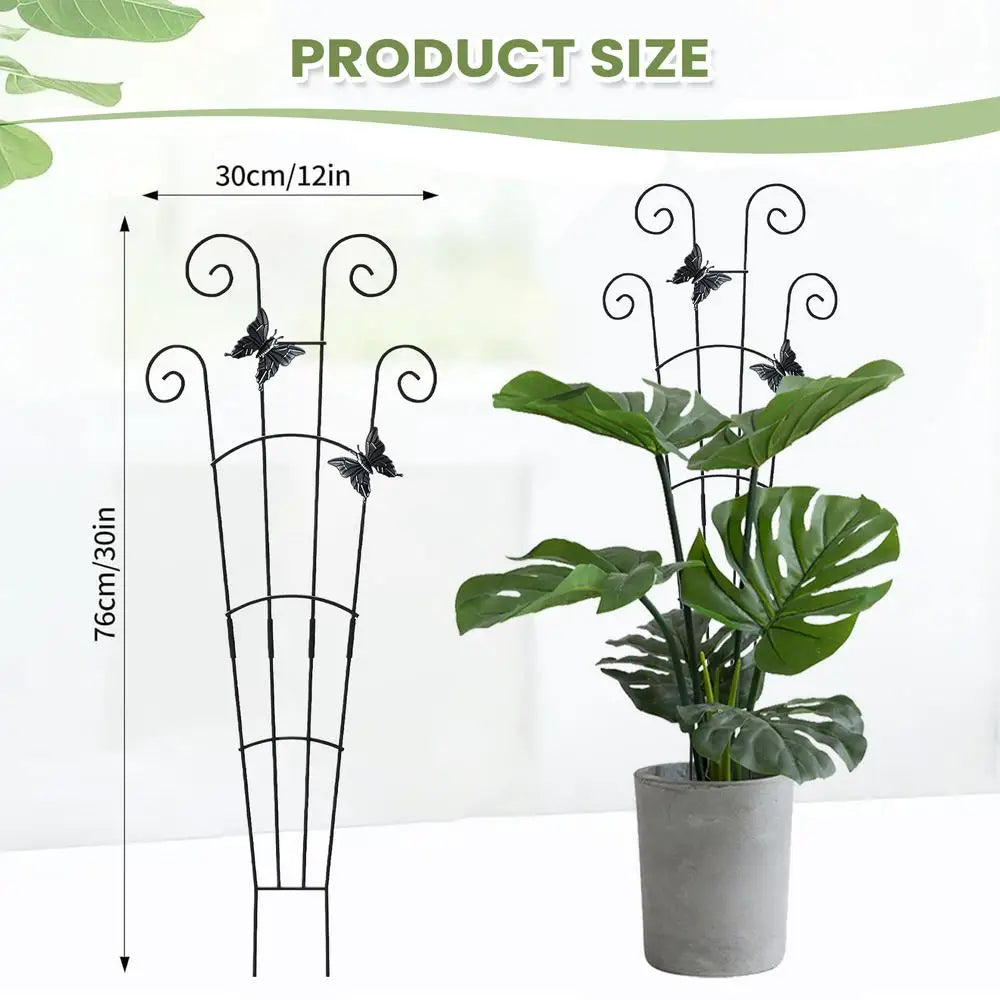 Climbing Plant Trellis 76cm – Garden Vine & Flower Support
