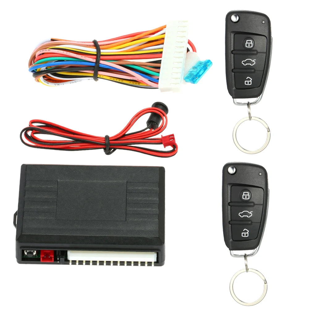 Universal Car Central Locking Kit | Keyless Entry Remote