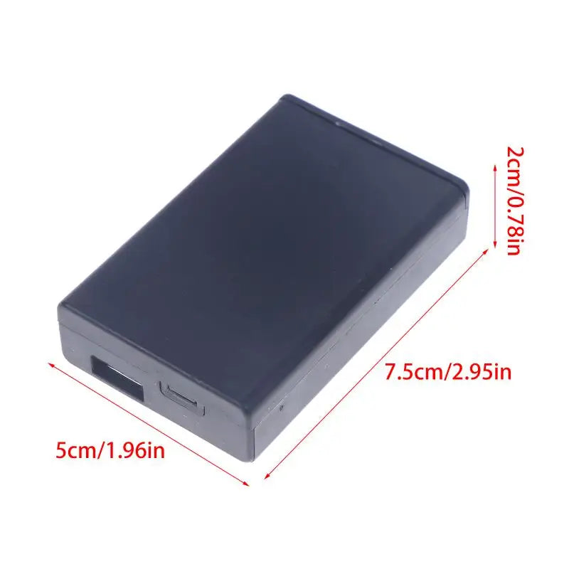Black/White 3AA 4.5V Battery Box AA Battery Case AA Battery Holder With Switch AA Box 4.5V With Line Or With USB/Line Peaceful Pleasures Health and Wellness