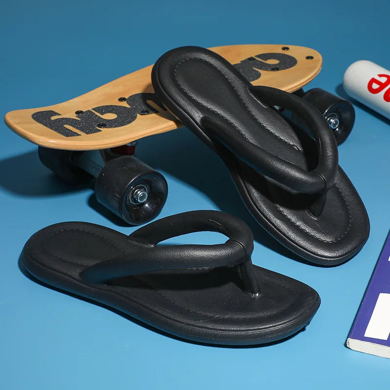 Men's EVA Pillow Flip Flops | Non-Slip Beach Pool Slides