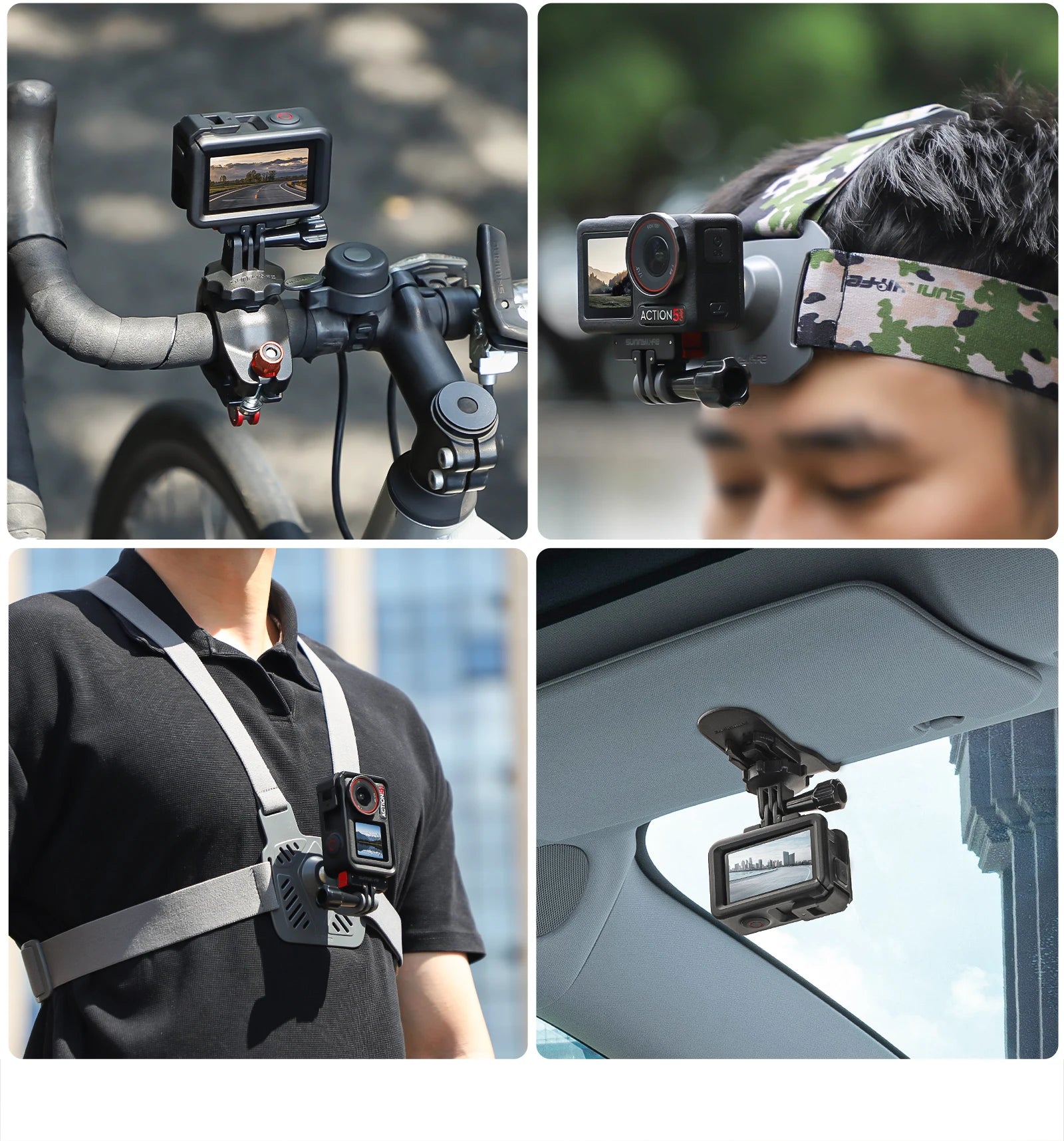 1 PCS Camera Bracket Folding Quick Release Expansion Parts For DJI OSMO ACTION5 PRO Magnetic Adaptor ACTION4/3/2 OSMO 360 Peaceful Pleasures Health and Wellness