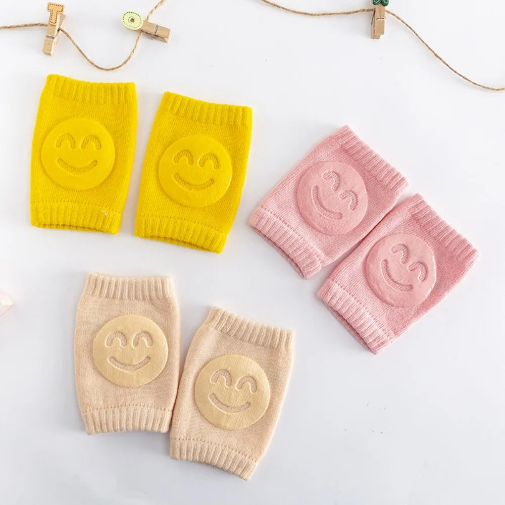 Baby Accessories Knee Pads Leg Warmer Gaiter Smile Girl Boy Kids Crawling Elbow Kneepad Slips Toddlers Infant Legging Elbow Peaceful Pleasures Health and Wellness