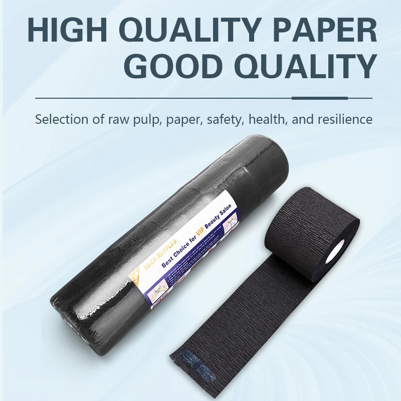 1/5volume Professional Barber Neck Paper Disposable Salon Barber Hair Muffler Paper Hair Collar Covering Hairdressing Accessory Peaceful Pleasures Health and Wellness