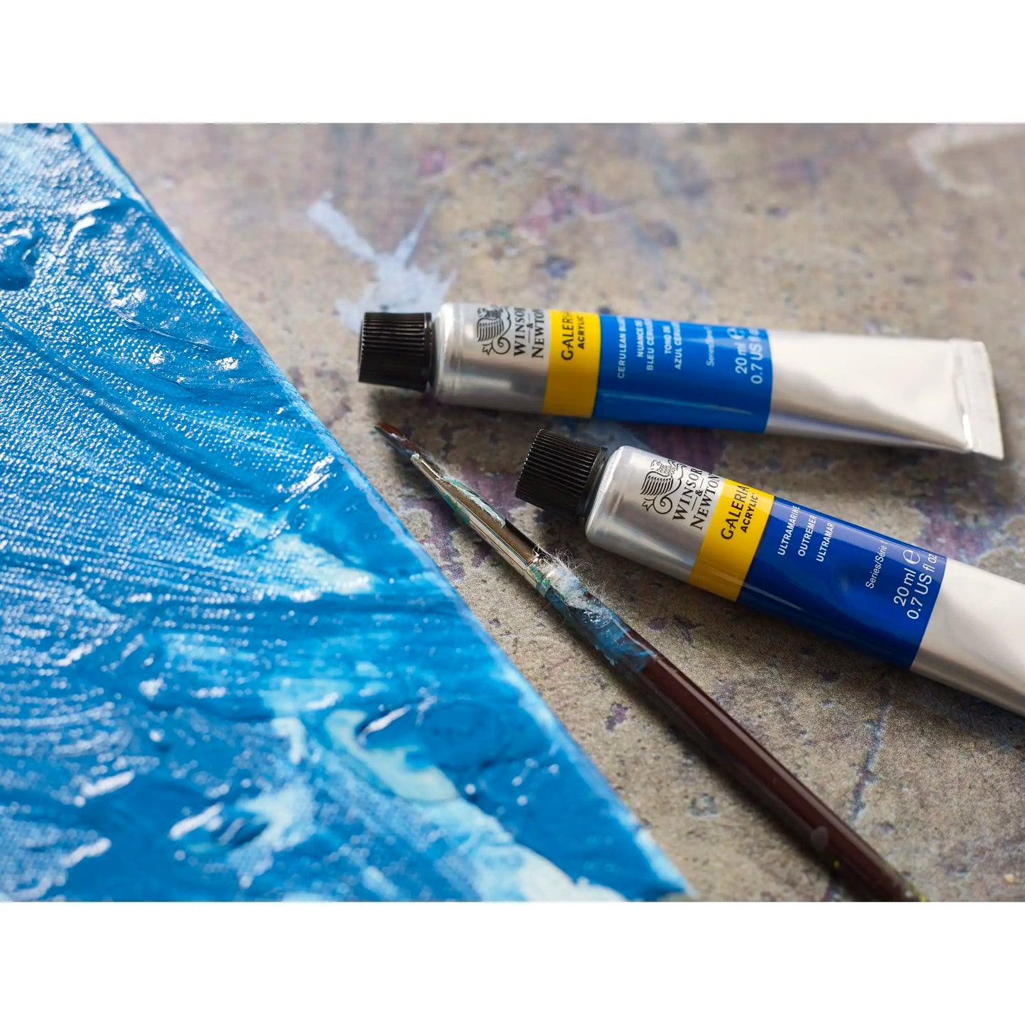 Winsor Newton Galeria Professional Acrylic Paint Tube Artists Pigment