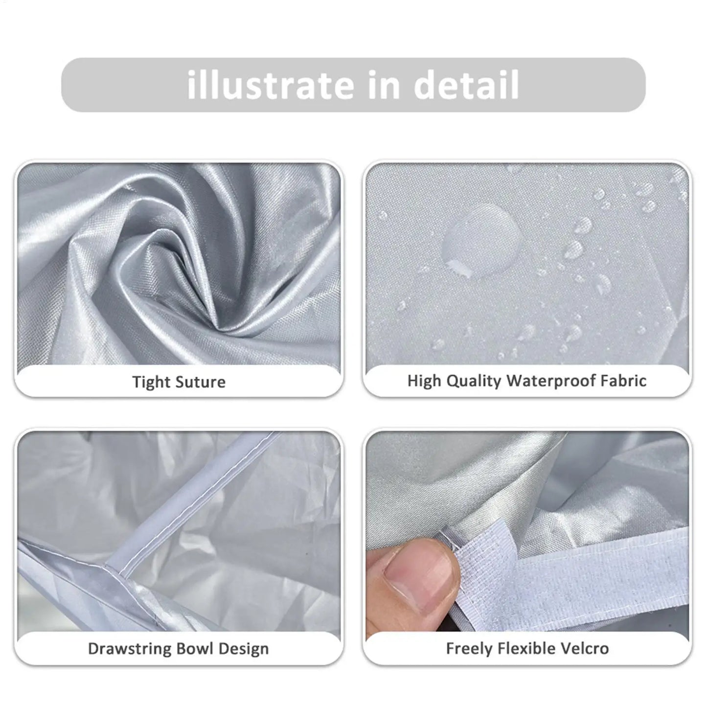 Waterproof Foldable Barber Cape – Umbrella Haircut Cape