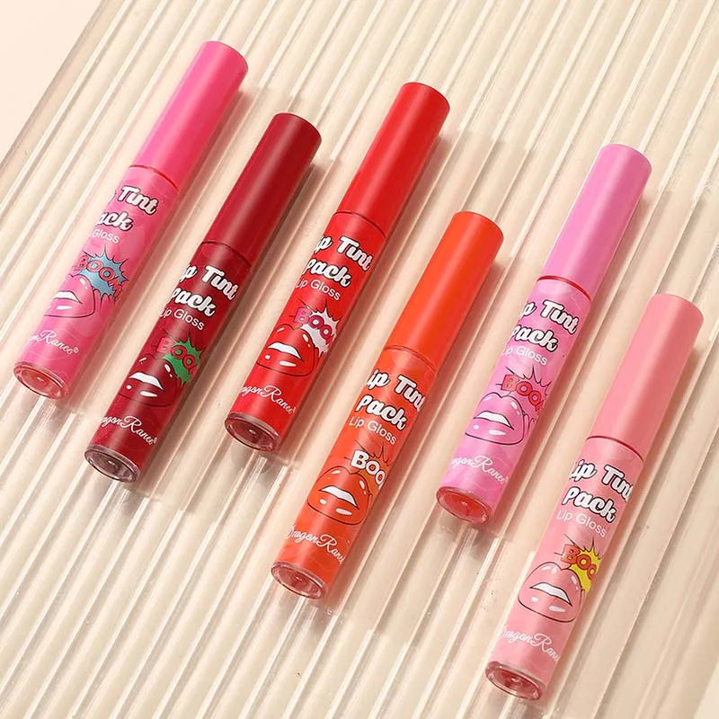 Dragon Ranee Peel Off Lip Stain – Rose Red Waterproof Matte