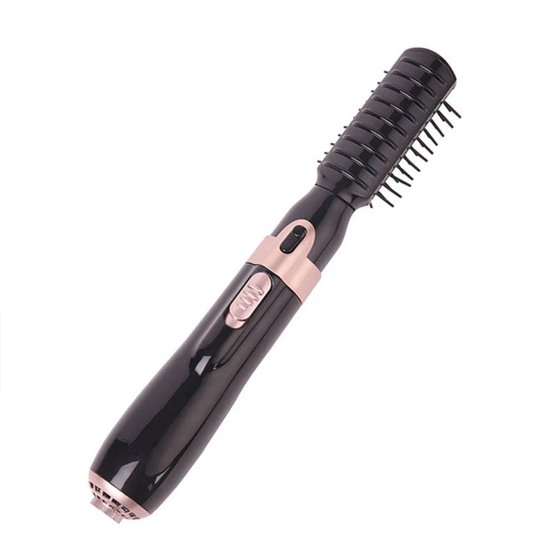 Interchangeable Brush Head Negative Ion Hair Dryer Brush Multiple Function Hot Air Hair Blow Dryer Peaceful Pleasures Health and Wellness
