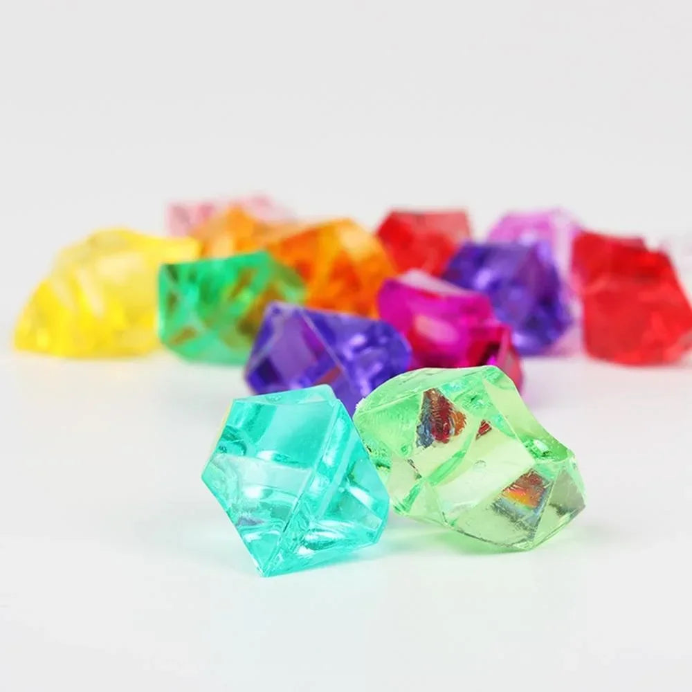 Acrylic Crystal Gems – Aquarium, Vase Filler & Decor (100/200pcs)