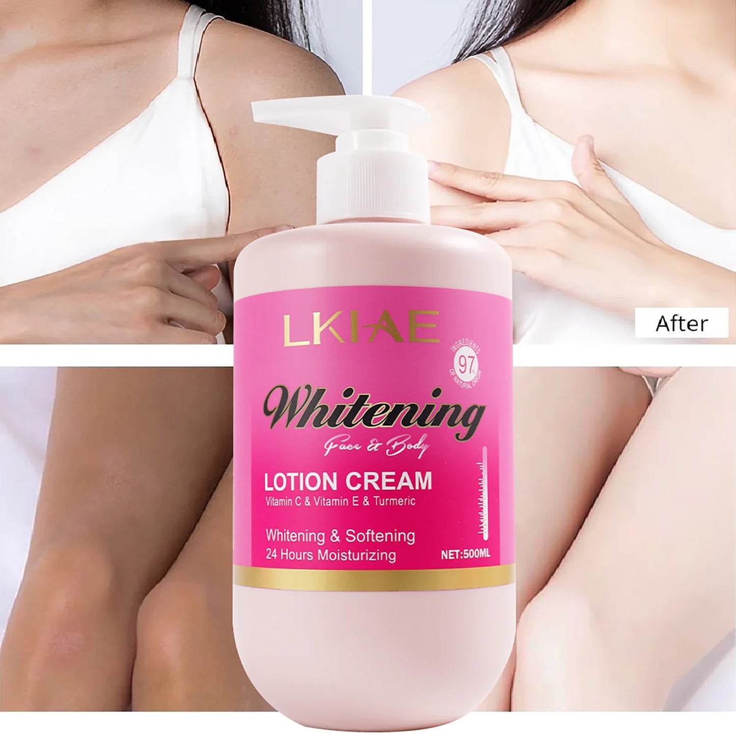 AILKE Vitamin C & E Brightening Body Lotion 500ml
