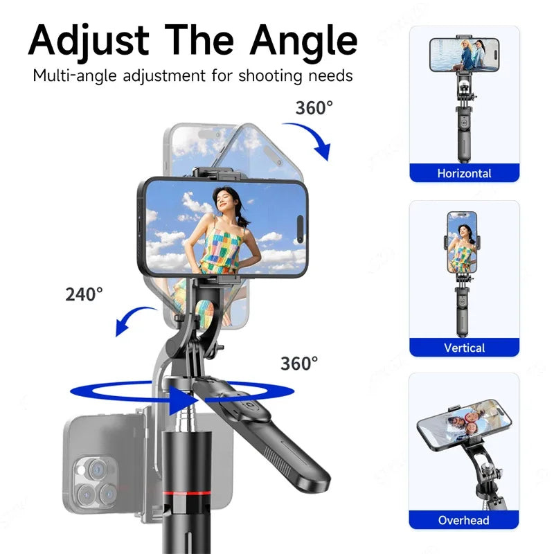 Selfie Stick 1.7 Meter Ultra Long Stretch Portable debounce Phone Holder Bluetooth Remote With Fill light Tripod Stand For Live Peaceful Pleasures Health and Wellness