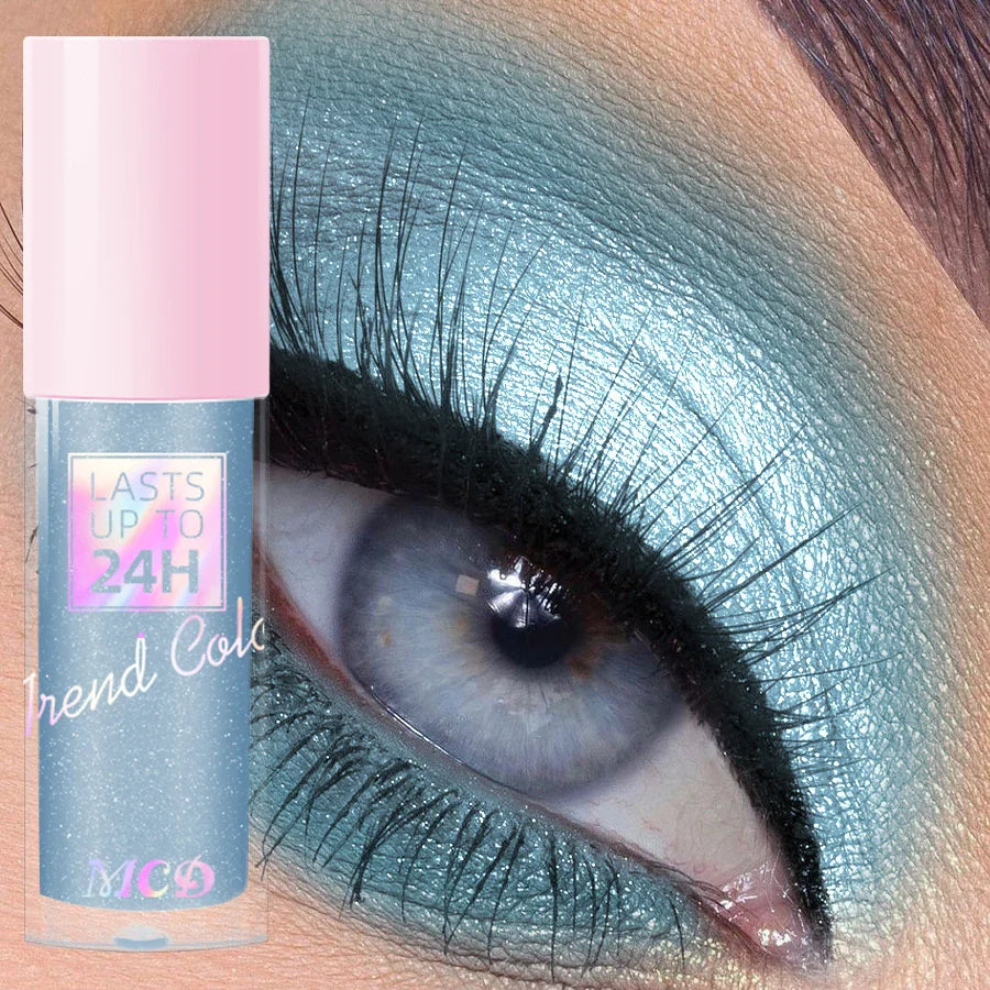 MCD Metallic Glitter Liquid Eyeshadow – Waterproof, 8 Shades