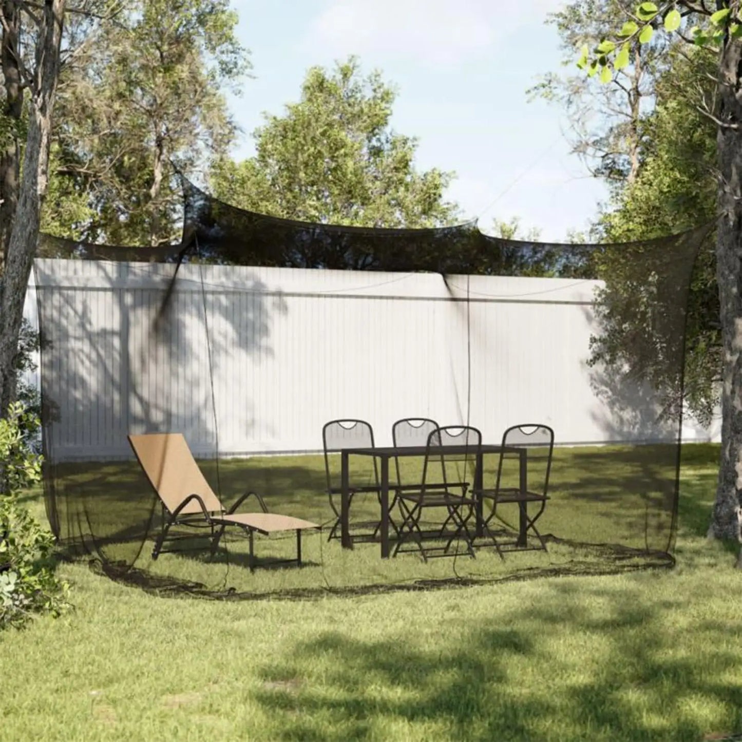 Outdoor Mosquito Net Canopy Tent 300x300x250cm | Mesh Shelter