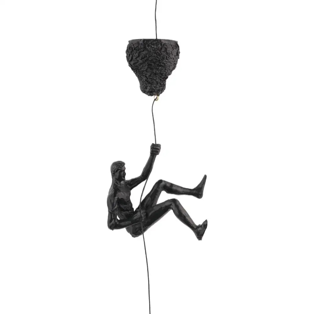 Rock Climbing Sculpture Wall Decoration for Athletes Peaceful Pleasures Health and Wellness B
