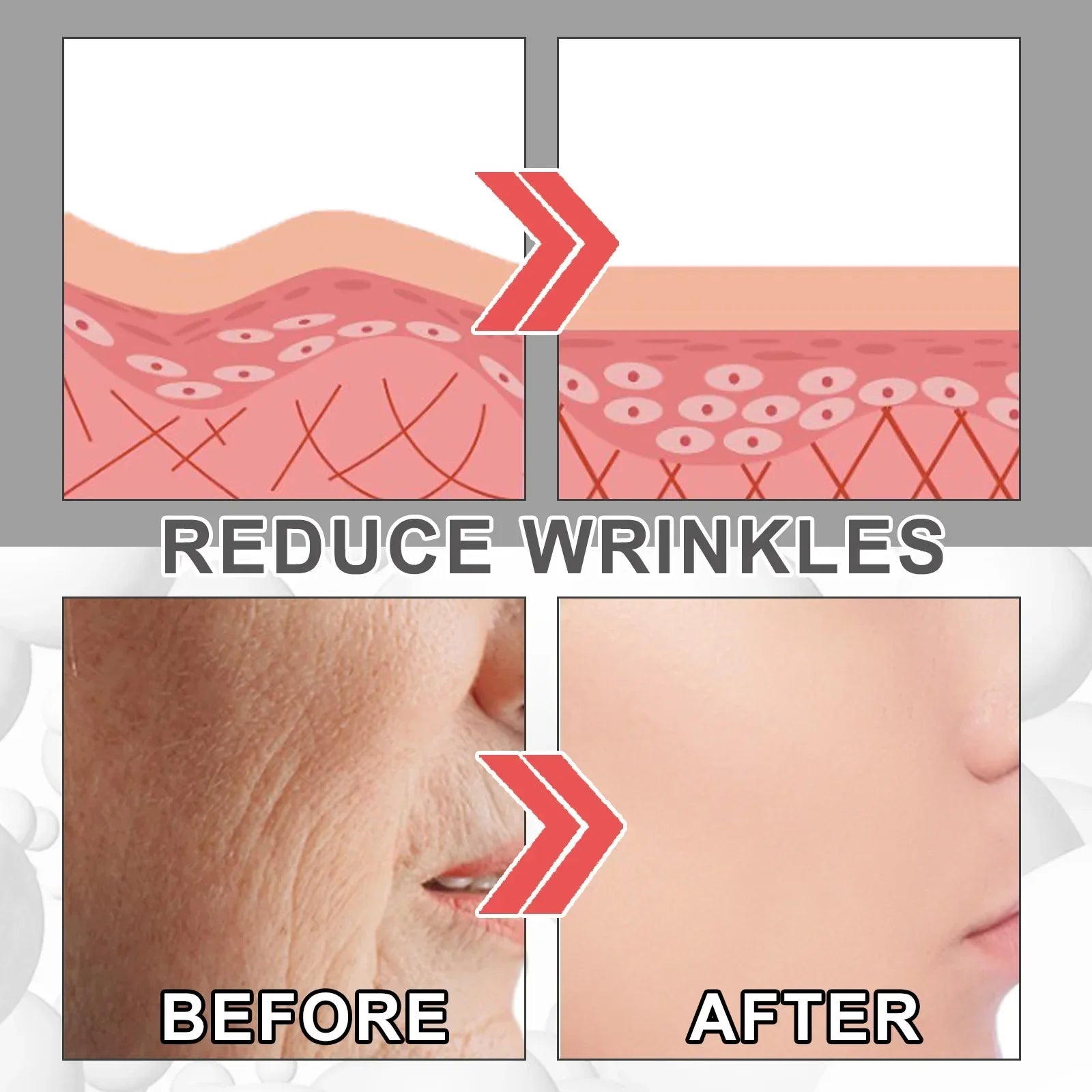 EELHOE Collagen Booster Face Cream Moisturizing Firming Skin Care for Women Reduces Wrinkles Fine Lines Hyaluronic Acid Skincare Peaceful Pleasures Health and Wellness