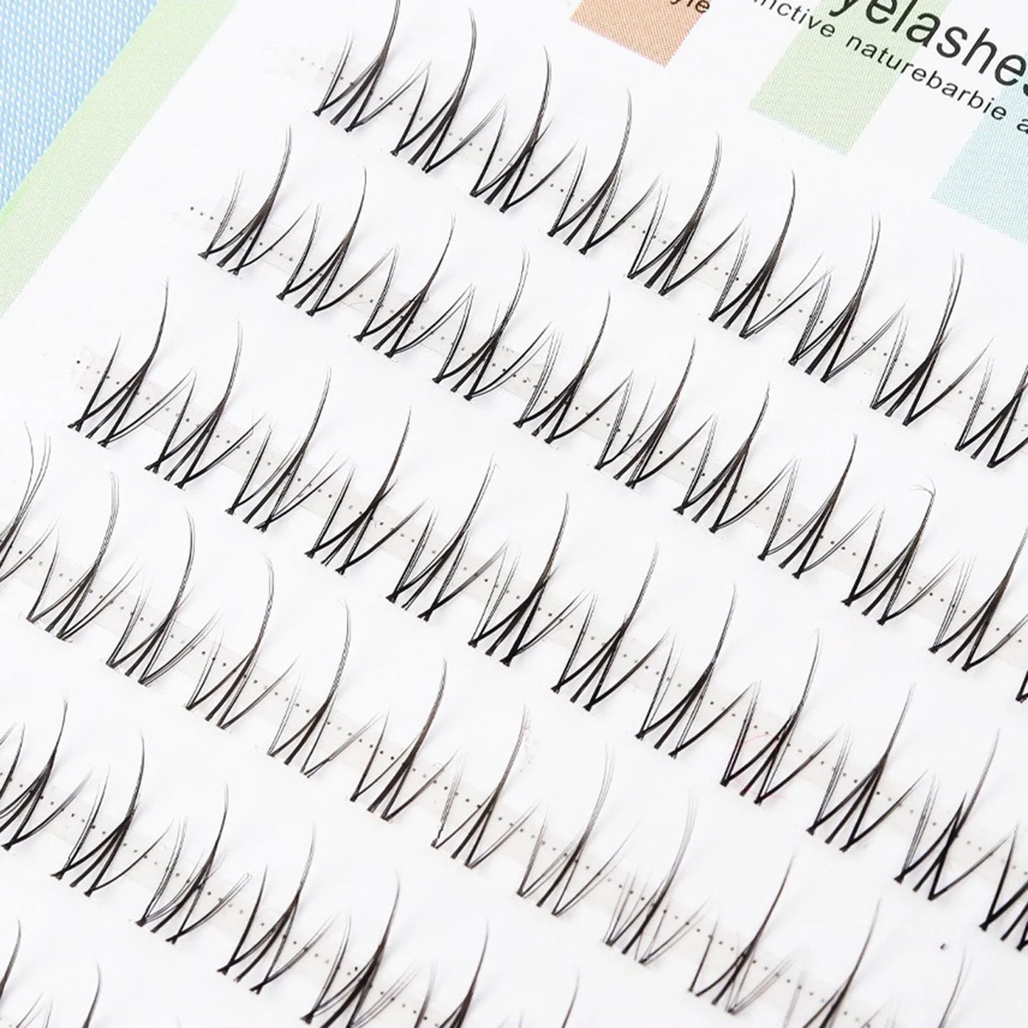 10–12mm Individual Cluster Lashes | Grafting False Eyelashes