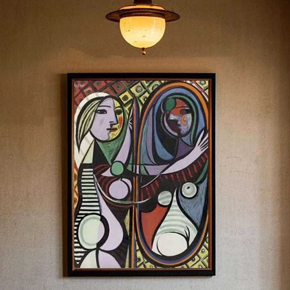 Picasso Abstract Art Wall Poster – Waterproof PVC Home Décor