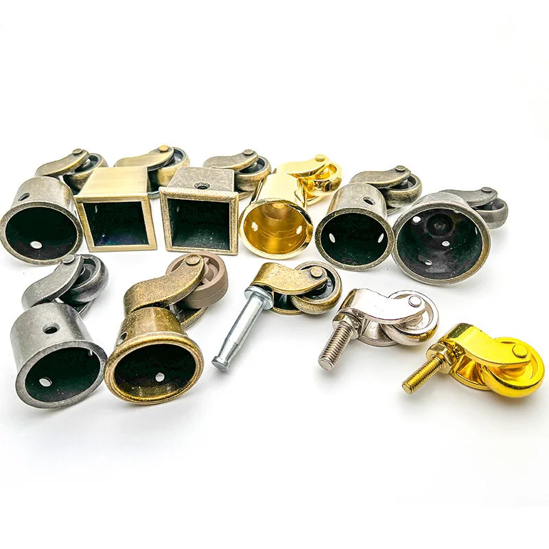 Brass Furniture Caster | Universal Piano & Sofa Wheel Roller