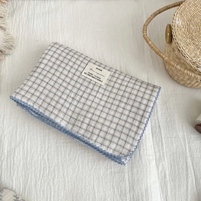 Baby Muslin Swaddle Blanket | 2-Layer Cotton & Bamboo Gauze