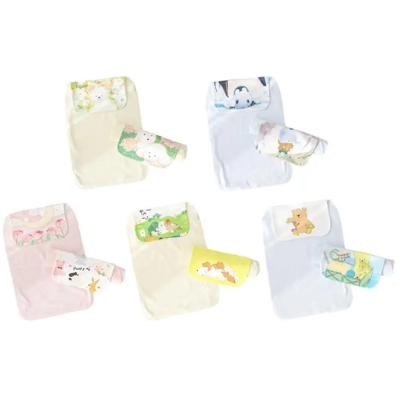 Baby Cotton Sweat Absorption Cloths – Soft Washcloths 0–3Y
