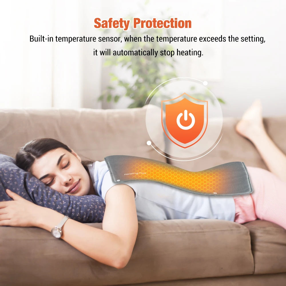 Electric Hand Warmer USB Charging Hand Muff Pouch Winter Heater for Home Office Heating Pad for Waist Legs Shoulder Blanket Peaceful Pleasures Health and Wellness