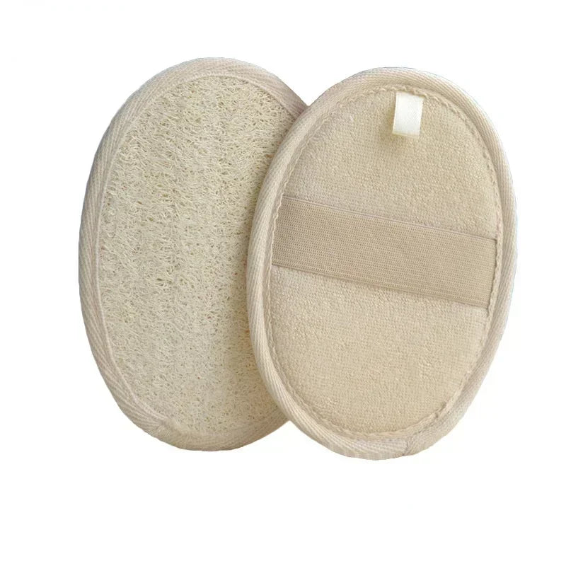 Natural Loofah Body Brush – Reusable Exfoliating Scrubber Loofah Bath Scrubber Peaceful Pleasures Health and Wellness