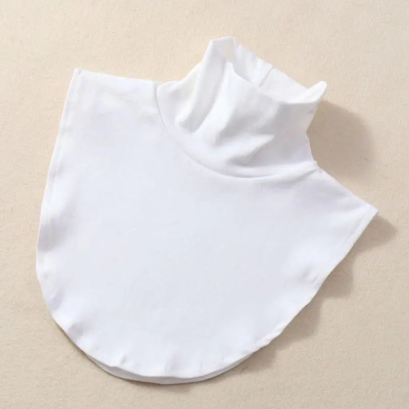 Detachable Turtleneck Collar Insert | Stretch Knit Layering Piece