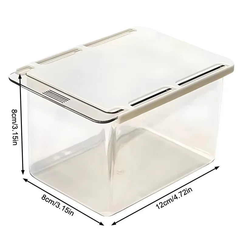 Transparent Bathroom Cotton Stick Makeup Cotton Bathroom Pull-Out Storage Drawer Style Storage Box Under The Mirror Cabinet Peaceful Pleasures Health and Wellness