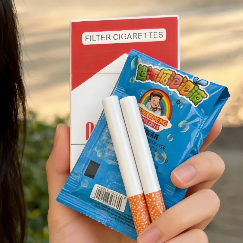 Funny Cigarette Box Bubble Machine – Party Toy & Photo Prop