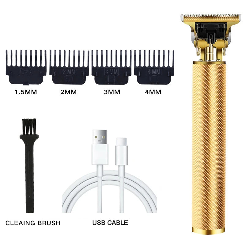 XMSJ T9 USB Rechargeable Hair Clipper & Beard Trimmer for Men