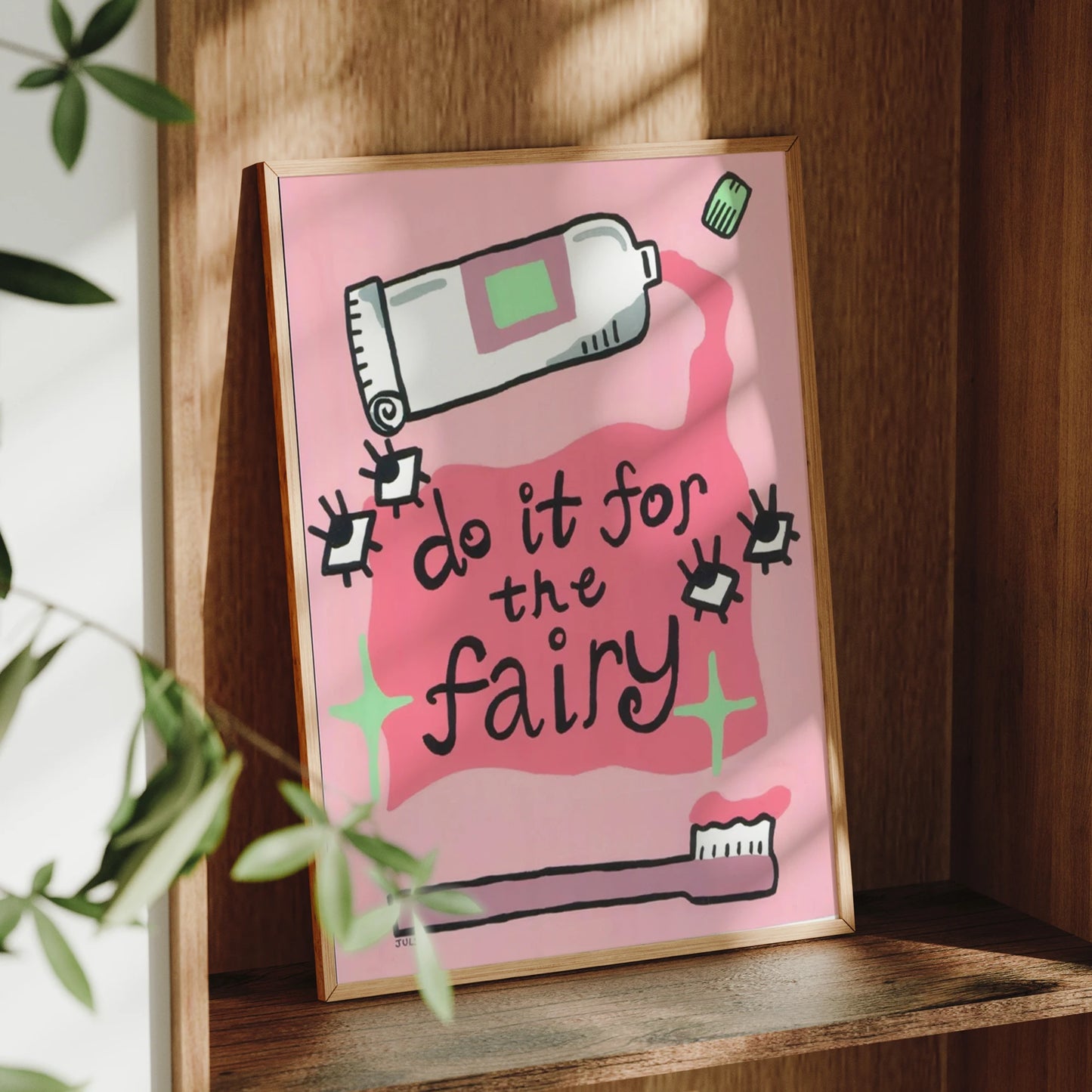 Fairy Quote Canvas Wall Art Print | Home & Bedroom Decor