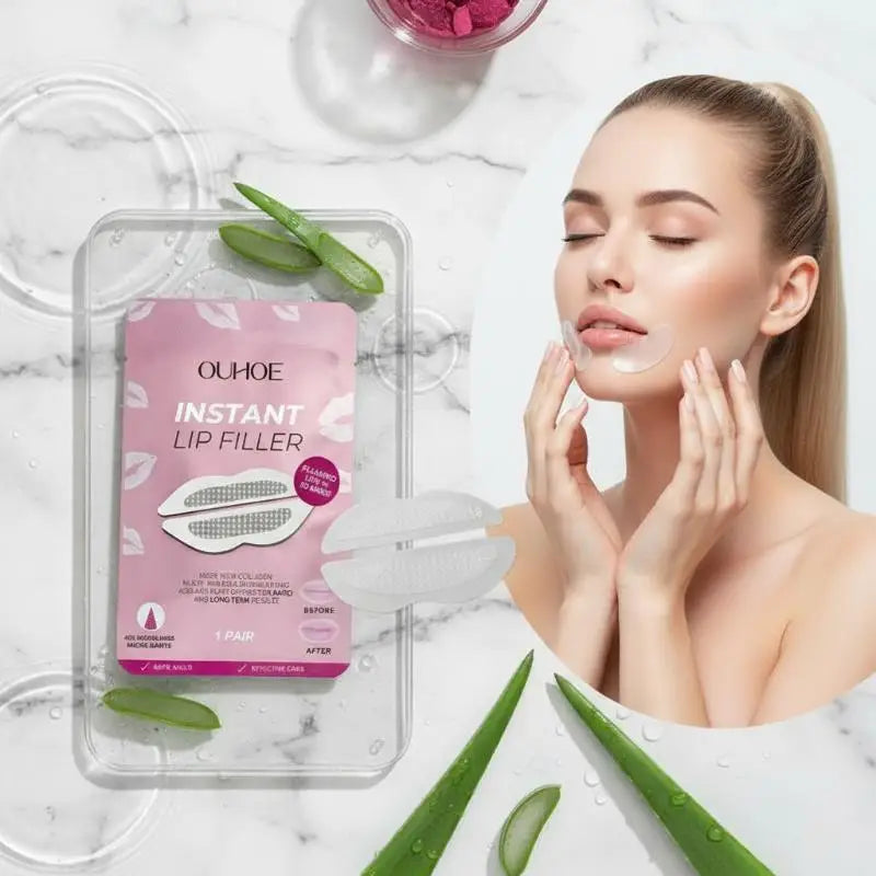 Hyaluronic Acid Lip Patches – Plump, Firm & Smooth | AQTOCNA