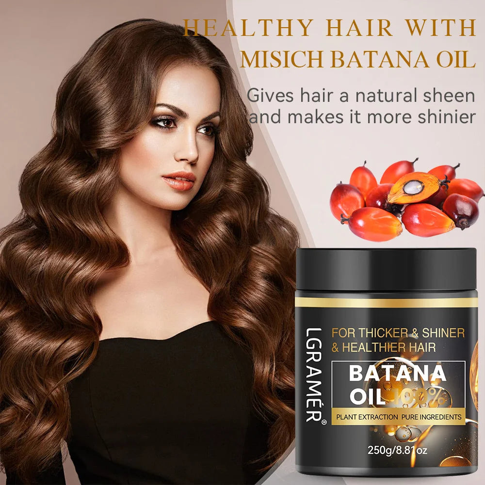 LGRAMER Batana Oil Keratin Hair Mask – Repair & Moisturize