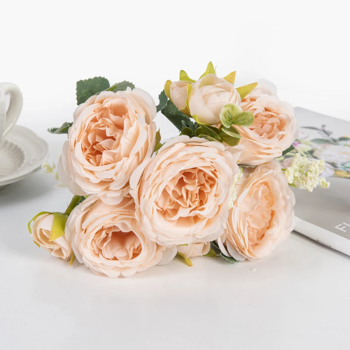 Silk Peony Artificial Flower | Wedding & Home Décor