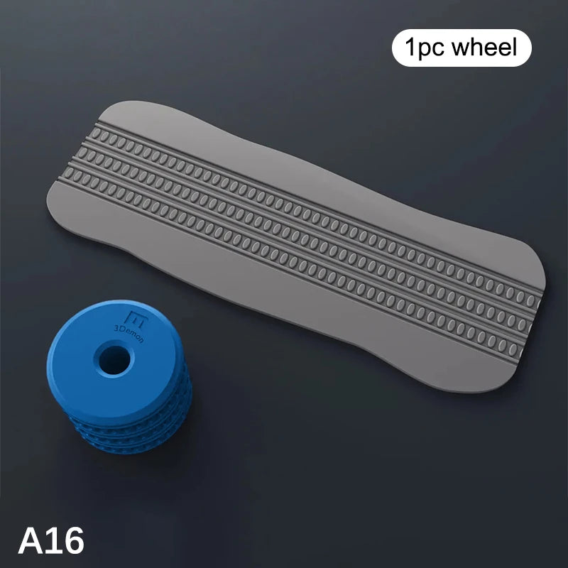 Clay Stamp Roller | Geometric Flower Texture Wheel for DIY Clay Art